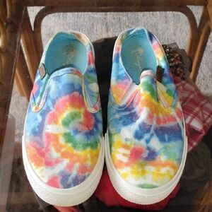 Margaritaville Red and Blue Slip-On Sneakers